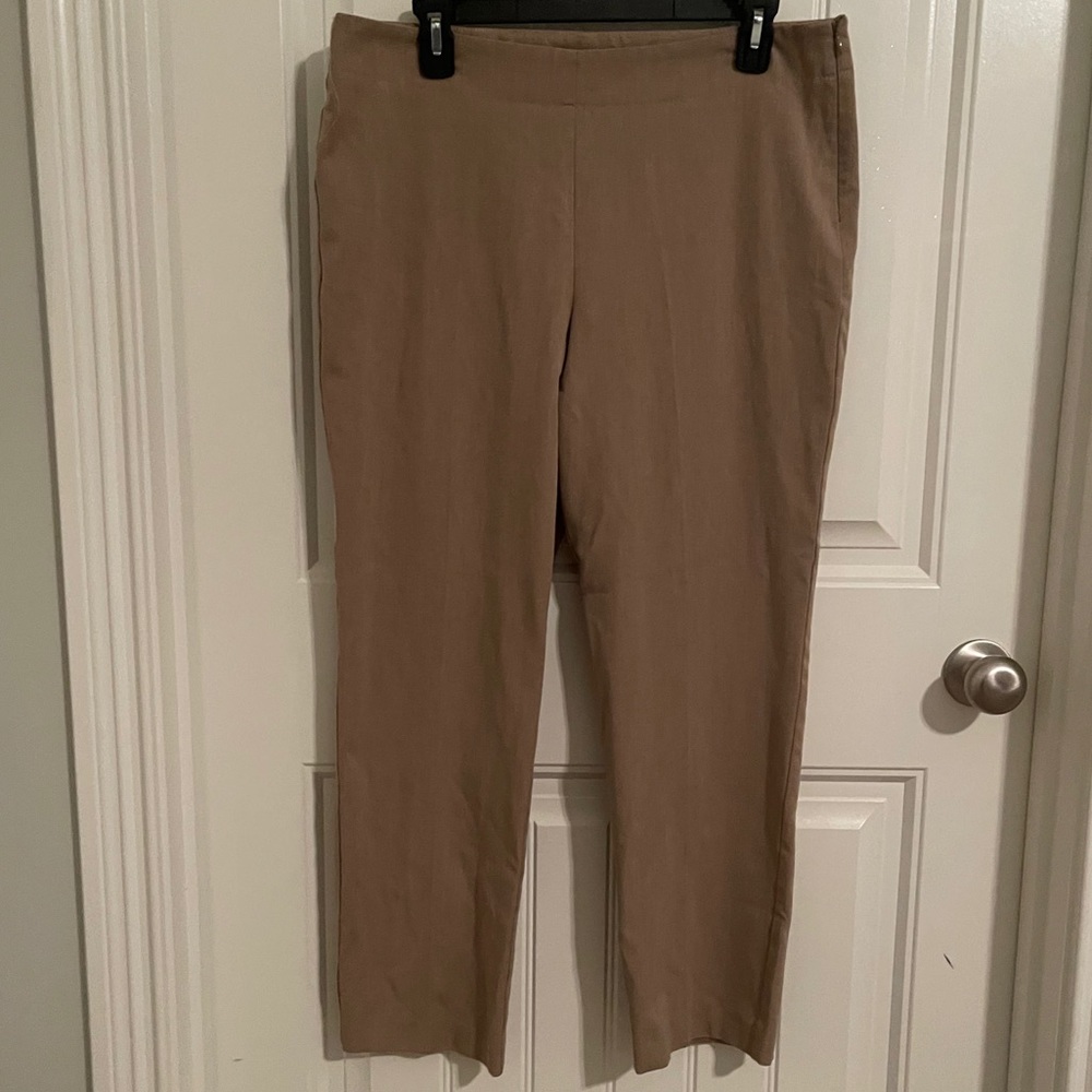 Talbots Khaki Slacks 14P